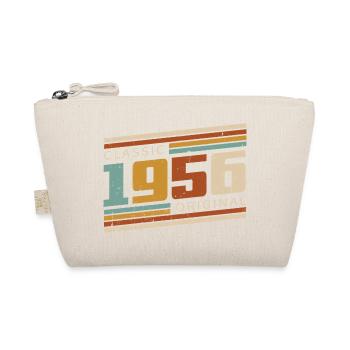 Original 1956 Vintage Vintage Birthday Retro - Organic Pouch - nature - Front