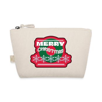 Joyeux Noël Cercle de Vinyles - Trousse biologique - nature - Devant