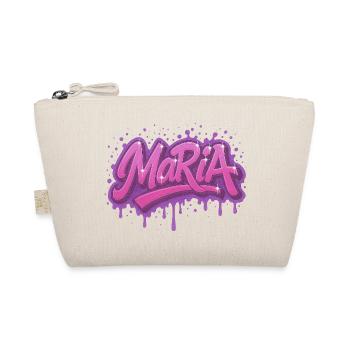 Graffiti  Maria Prénom cadeau idéal imprimable sur - Trousse biologique - nature - Devant