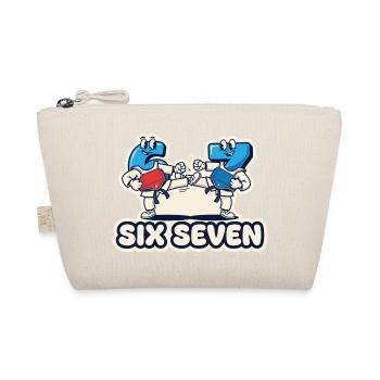 67 Six Seven Meme Drôle Cadeau - Trousse biologique - nature - Devant