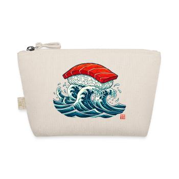 Nigiri de sushi sur l’art des vagues de l’océan - Trousse biologique - nature - Devant
