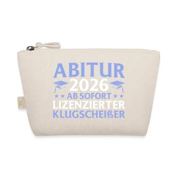 Abitur passed in 2026 Passed final exam - Organic Pouch - nature - Front