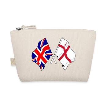 City of London & Great Britain Flags - Organic Pouch - nature - Front