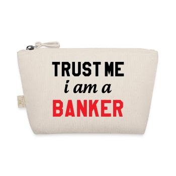 Glaub mir, ich bin Banker - Bio-Täschchen - Natur - Vorne