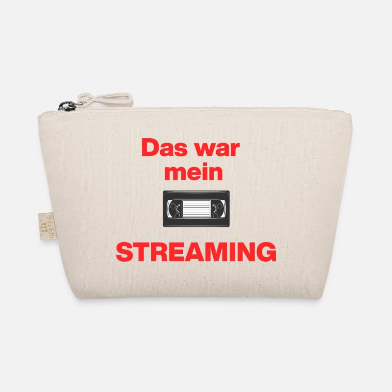 Das war Streaming, Videokasette früher, damals Bio-Täschchen