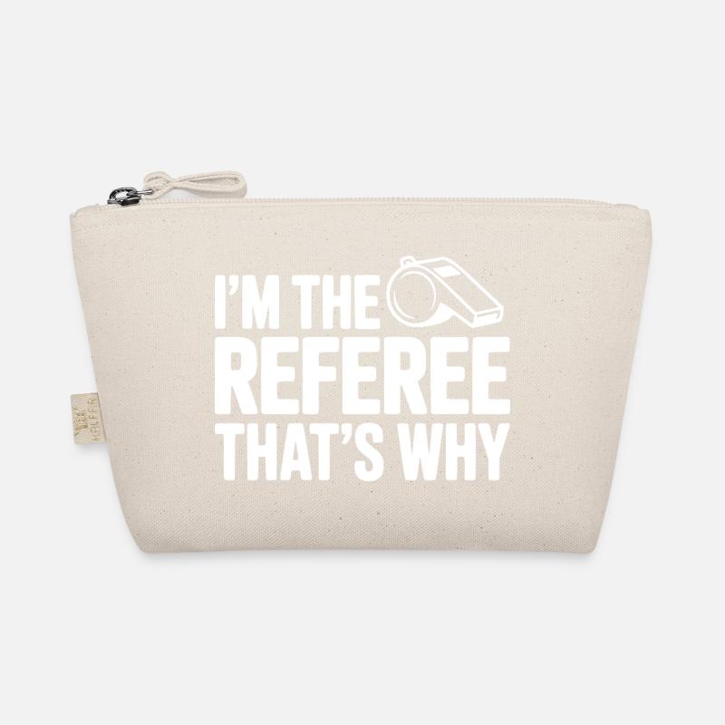 Ich bin der Schiedsrichter, deshalb Bio-Täschchen