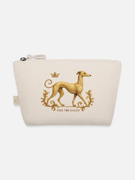 Libérez le Galgo - Broderie n°01 - Trousse biologique - nature - Devant
