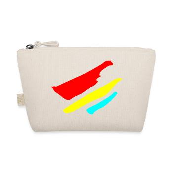Stripes - Flag Pattern VECTOR - Organic Pouch - nature - Front