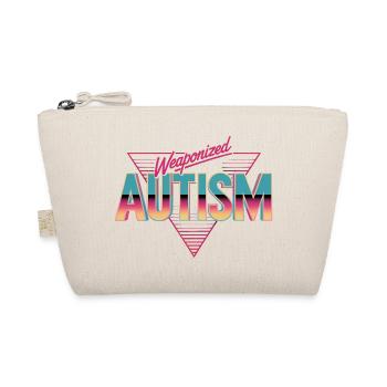Weaponized Autism - Funny Gen Alpha Memes - Organic Pouch - nature - Front