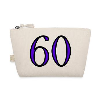 60. 60 ANS. 60e ANNIVERSAIRE. ANNIVERSAIRE 60 ANS. - Trousse biologique - nature - Devant