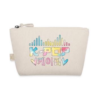K Pop Korean 케이팝 - Organic Pouch - nature - Front