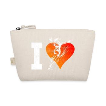 Un design intemporel pour femmes en handball simple - Trousse biologique - nature - Devant