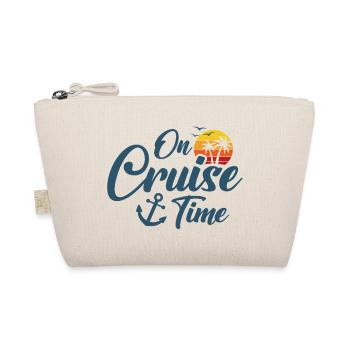 Summer Vacation On Cruise Time Cruising Trip - Organic Pouch - nature - Front
