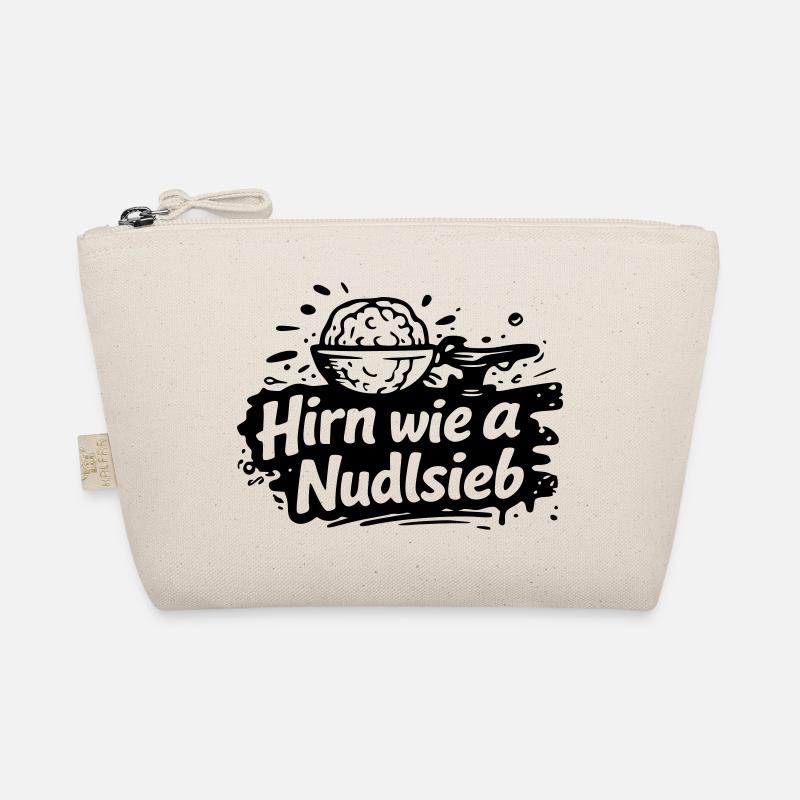 Brain like a pasta strainer Organic Pouch