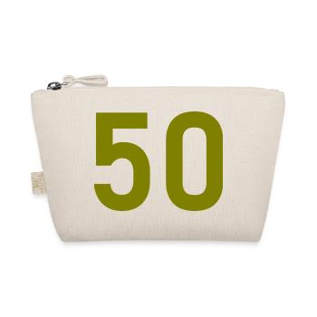 50. 50 JAHRE. 50-JÄHRIGES JUBILÄUM. 50-JÄHRIGES JUBILÄUM. - Bio-Täschchen - Natur - Vorne