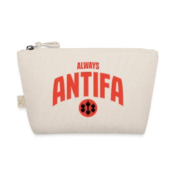 Always Antifa - Antifascist Tee - Organic Pouch - nature - Front