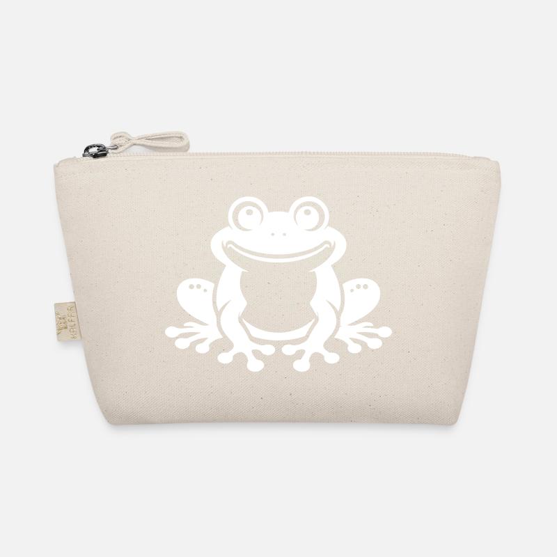 Kröte Comic Frosch Bio-Täschchen