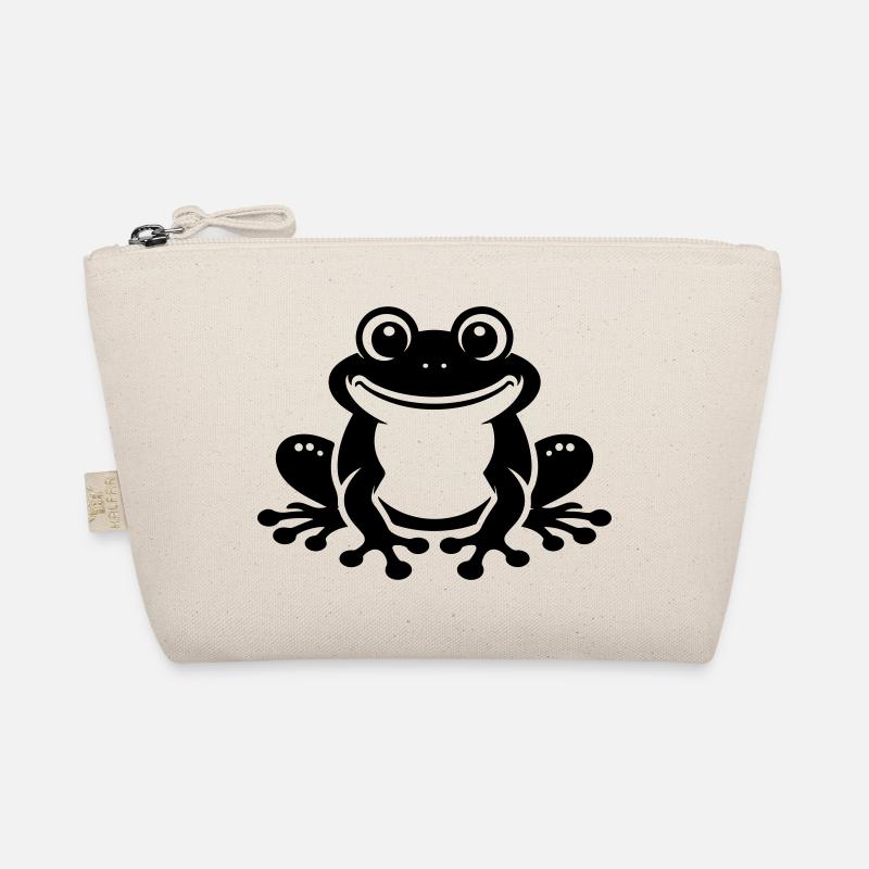 Kröte Comic Frosch Bio-Täschchen