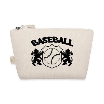 Baseball Logo - Bio-Täschchen - Natur - Vorne