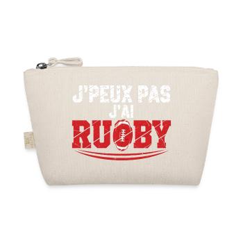 J’peux pas j’ai Rugby - Trousse biologique - nature - Devant