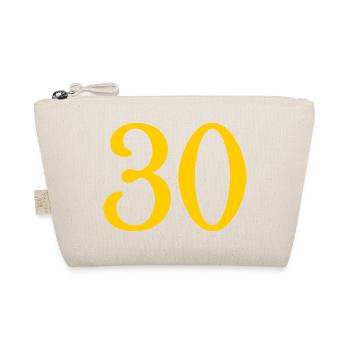 30. 30 ANS. 30e ANNIVERSAIRE. ANNIVERSAIRE 30 ANS. - Trousse biologique - nature - Devant
