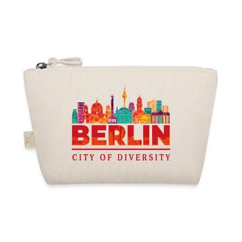Berlin Skyline – City of Diversity Design - Organic Pouch - nature - Front