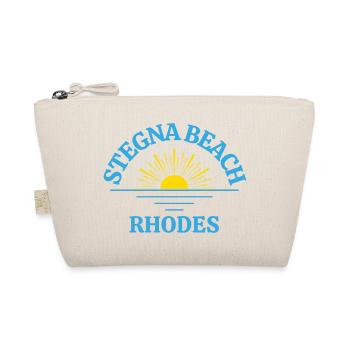 Rhodes Sunrise Beach Logo - Bio-Täschchen - Natur - Vorne