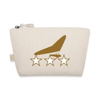 Insigne Deltaplane Or et Étoiles - Trousse biologique - nature - Devant