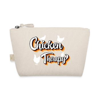 Chicken Fans - - Chick - Chicken Therapy - Organic Pouch - nature - Front