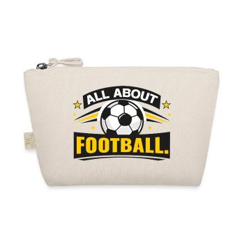 All_about_football - Bio-Täschchen - Natur - Vorne