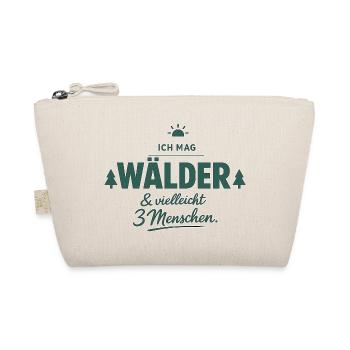 I like woods & maybe 3 people - Organic Pouch - nature - Front