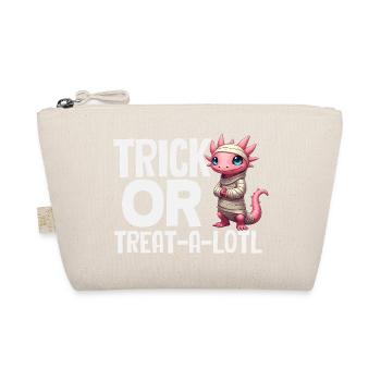 Cute Axolotl Kawaii Axolotl Lover - Organic Pouch - nature - Front
