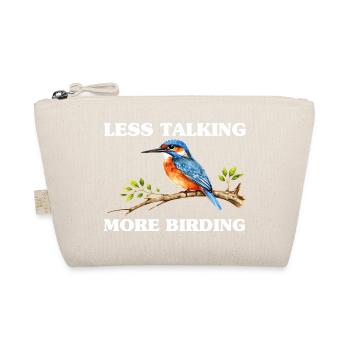 Bird Watching Birding Bird Watcher Vogel-Nerd - Bio-Täschchen - Natur - Vorne