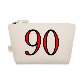 90. 90 ANS. 90e ANNIVERSAIRE. ANNIVERSAIRE 90 ANS. - Trousse biologique - nature - Devant