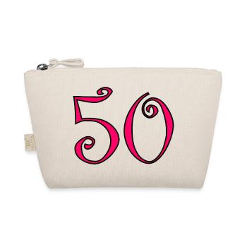 50. 50 ANS. 50e ANNIVERSAIRE. ANNIVERSAIRE 50 ANS. - Trousse biologique - nature - Devant