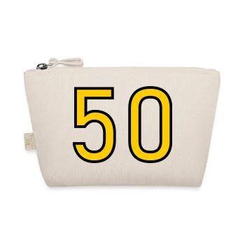 50. 50 ANS. 50e ANNIVERSAIRE. ANNIVERSAIRE 50 ANS. - Trousse biologique - nature - Devant