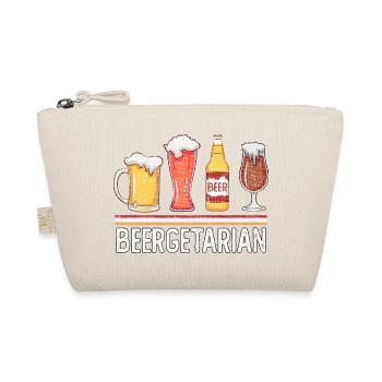 Beergetarian, Beer and Satire - Organic Pouch - nature - Front