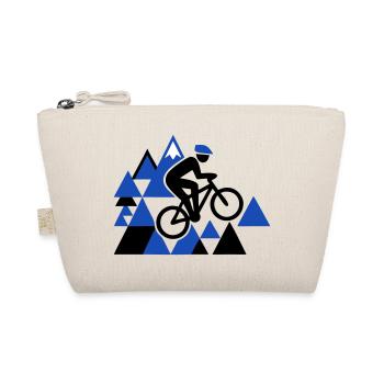 Extreme Mountain Bike MTB Jump - Organic Pouch - nature - Front