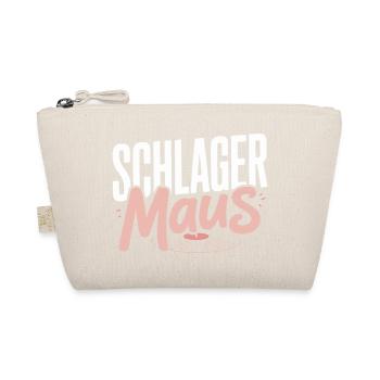 Schlager Maus Party Crew JGA Frauen Schlagermaus - Bio-Täschchen - Natur - Vorne