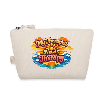 Mon thérapeute a besoin de thérapie - Trousse biologique - nature - Devant