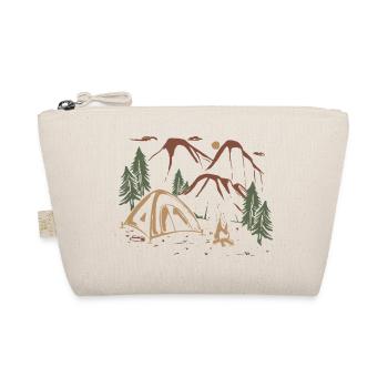 Backcountry Camp Night Sketch - Organic Pouch - nature - Front