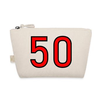 50. 50 ANS. 50e ANNIVERSAIRE. ANNIVERSAIRE 50 ANS. - Trousse biologique - nature - Devant