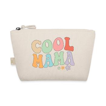 Cool Mama Retro Flowers - Organic Pouch - nature - Front