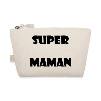 MOM. MOTHER'S DAY. HEART. FEAST. HAPPY BIRTHDAY - Organic Pouch - nature - Front
