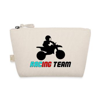 Racing Neon Typo Sprint - Organic Pouch - nature - Front
