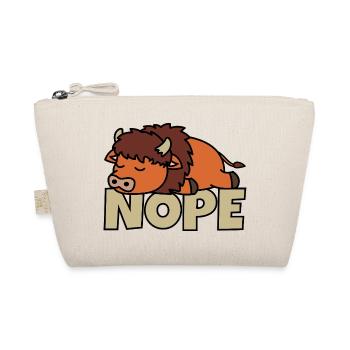 Non, pas aujourd’hui, bison paresseux - Trousse biologique - nature - Devant