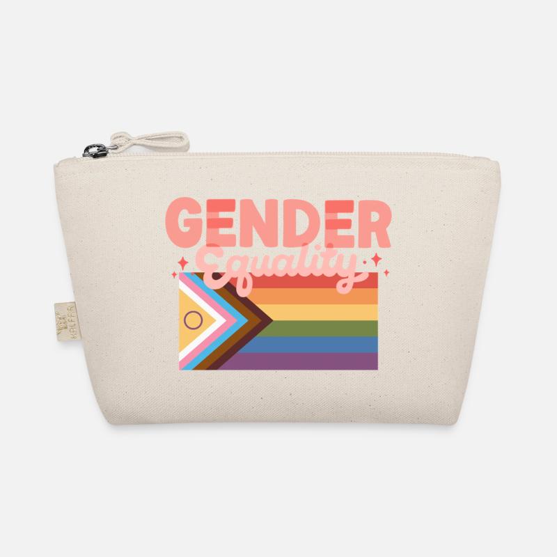 Gender Equality Pride Flag Statement Design CSD Bio-Täschchen