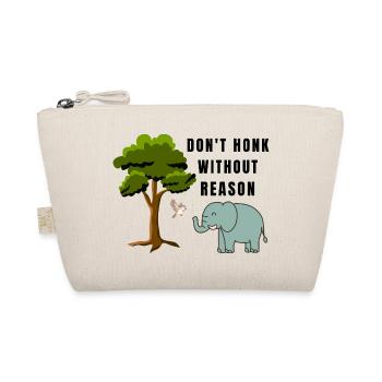Don-t_honk - Organic Pouch - nature - Front