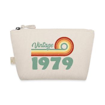 Classic 1979 Memorable Anniversary 1979 Retro - Organic Pouch - nature - Front