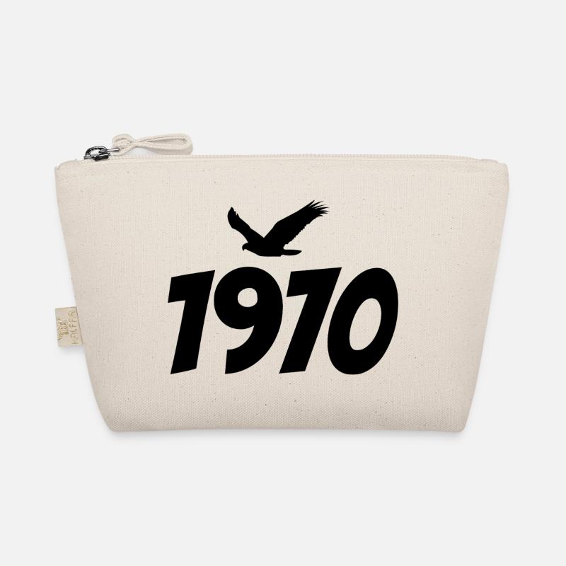 1970's Vintage Eagle Graphic Organic Pouch